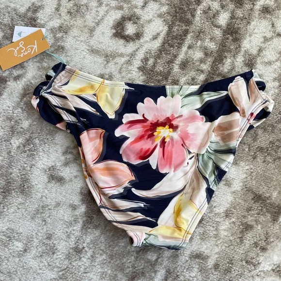 Kona Sol Floral Print Bikini Bottom NWT‎ - Picture 7 of 7